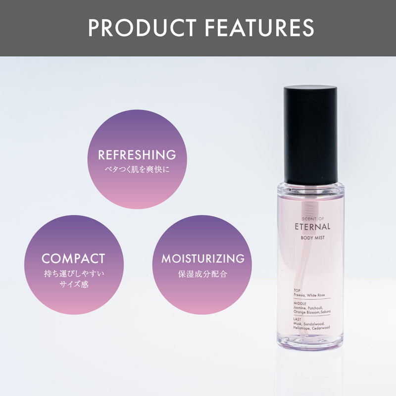 【1+1】SCENT OF NOTE/ETERNAL BODY MIST